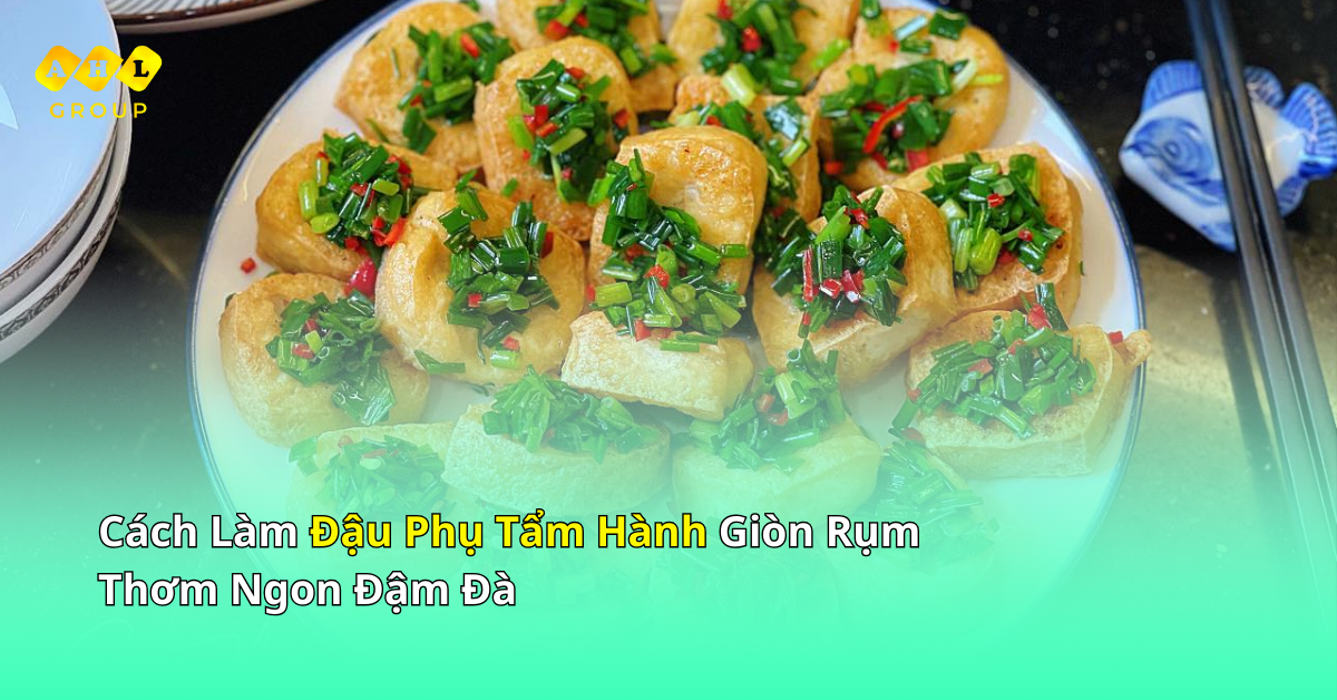 Cách làm đậu phụ tẩm hành giòn rụm