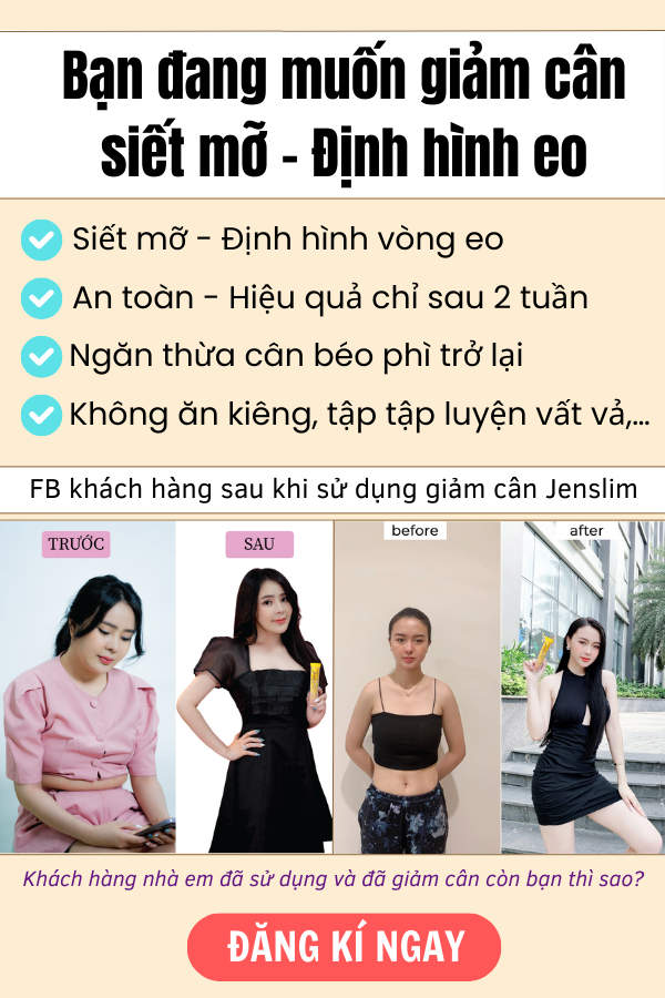 Giảm cân Jenslim siết mỡ - định hình eo