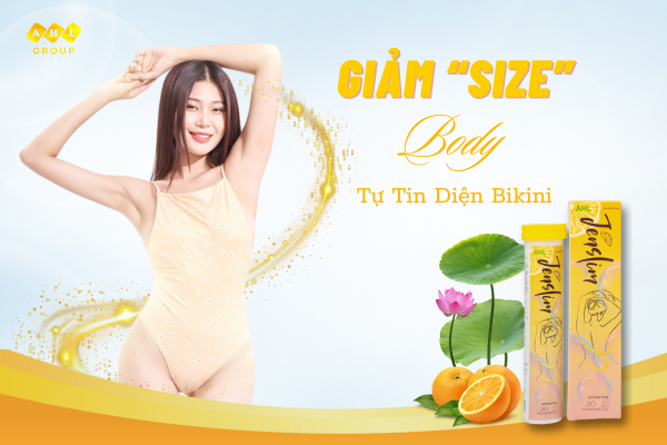 Giảm cân Jenslim Chính Hãng tự tin diện bikini