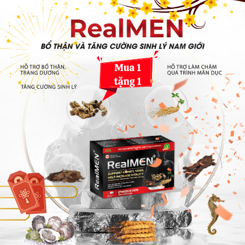 RealMEN+ cải thiện sinh lý yếu