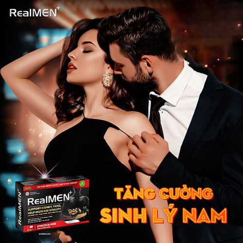 RealMEN+ cải thiện sinh lý yếu