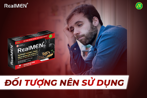 Đối tượng sử dụng realmen+ bổ thận tráng dương