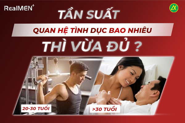 Tần suất quan hệ tình dục tùy thuộc vào từng người