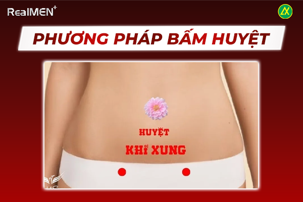 Huyệt ST30 giúp cơ thể dễ dàng đạt được trạng thái hưng phấn