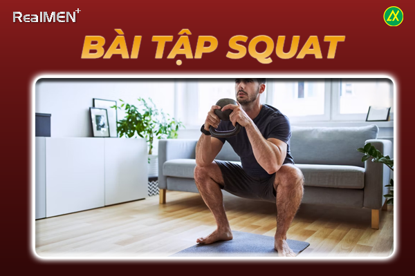 Squat cải thiện chứng rối loạn cương dương và tăng hưng phấn tình dục