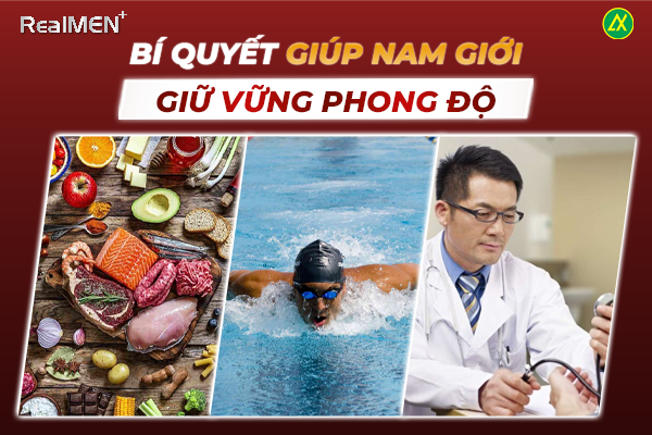 Bí quyết giúp nam giới giữ vững phong độ