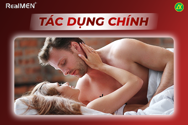 RealMEN+ gia tăng sức mạnh cải thiện sinh lý nam