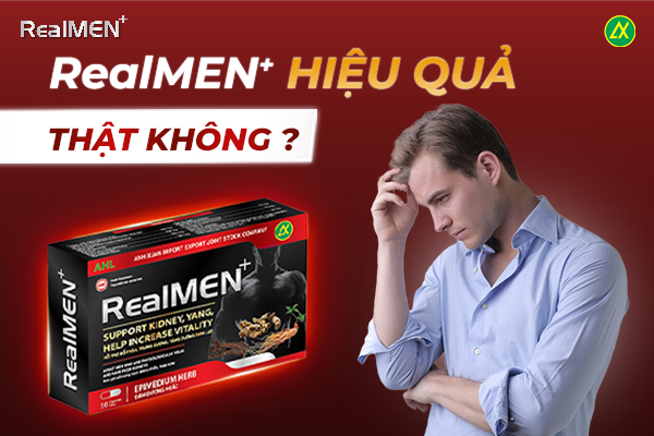 Realmen+ giúp cải thiện khả năng sinh lý bền vững