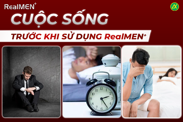 Anh Quân khi chưa sử dụng Realmen+ tăng cường sinh lý nam