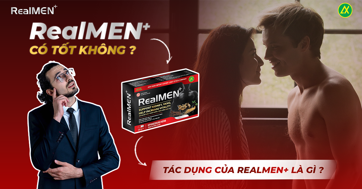 Realmen+ có tốt không? tác dụng của Realmen+ là gì?