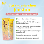 Giảm Cân Cấp Tốc Jenslim Đốt Cháy Mỡ Thừa, Siết Mỡ Định Hình Eo Lấy Lại Vóc Dáng