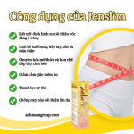 Giảm Cân Cấp Tốc Jenslim Đốt Cháy Mỡ Thừa, Siết Mỡ Định Hình Eo Lấy Lại Vóc Dáng